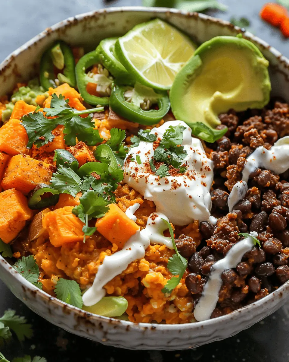 Sweet Potato Taco Bowl: Easy Recipe for Flavorful Meals