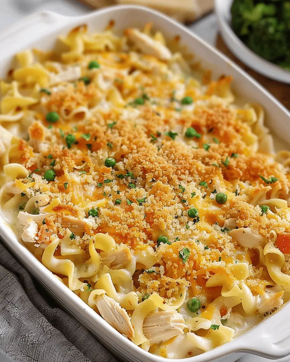 Chicken Noodle Casserole: A Easy & Comforting Family Favorite