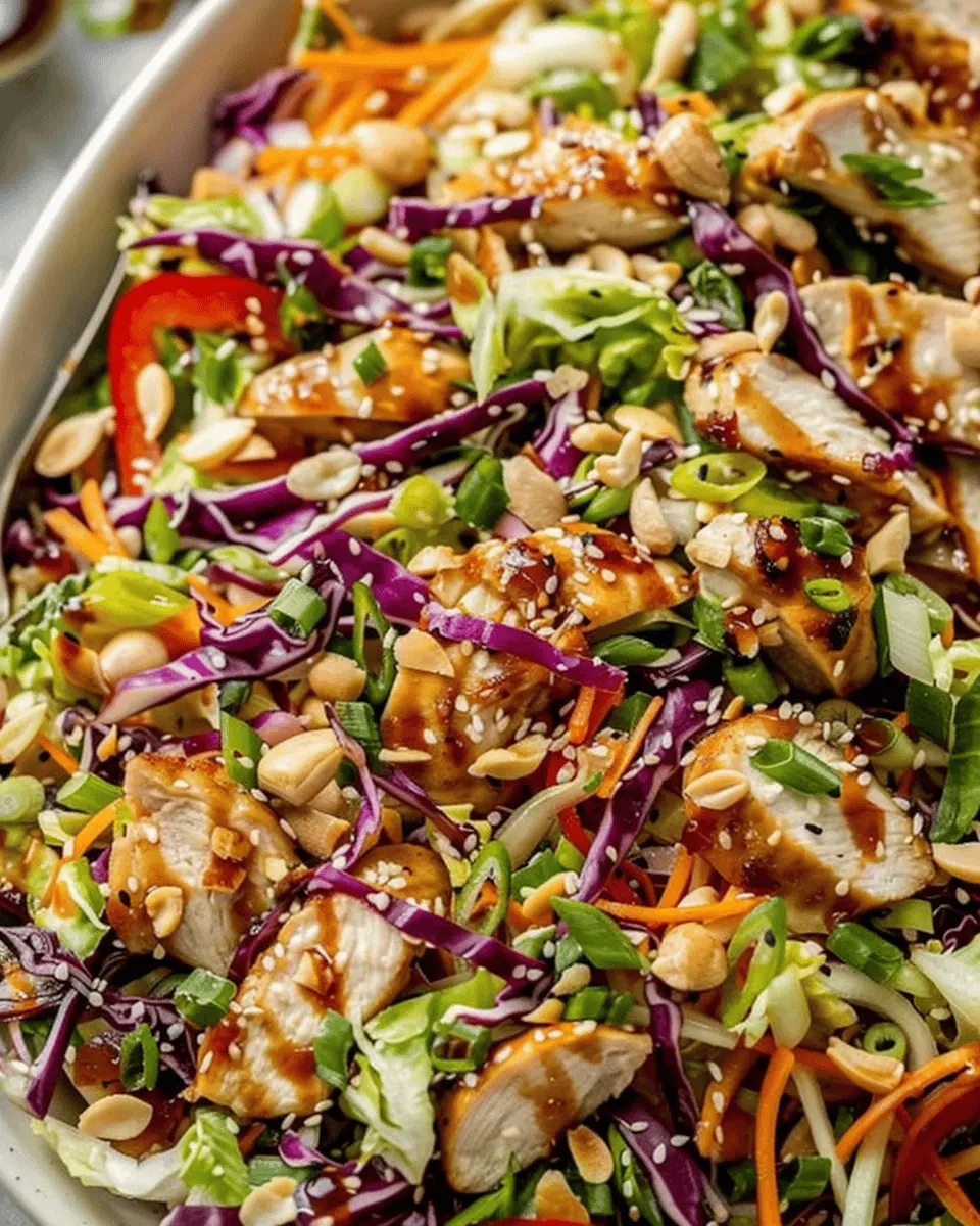 Sesame Chicken Salad: Easy Cabbage Crunch for Flavor Lovers
