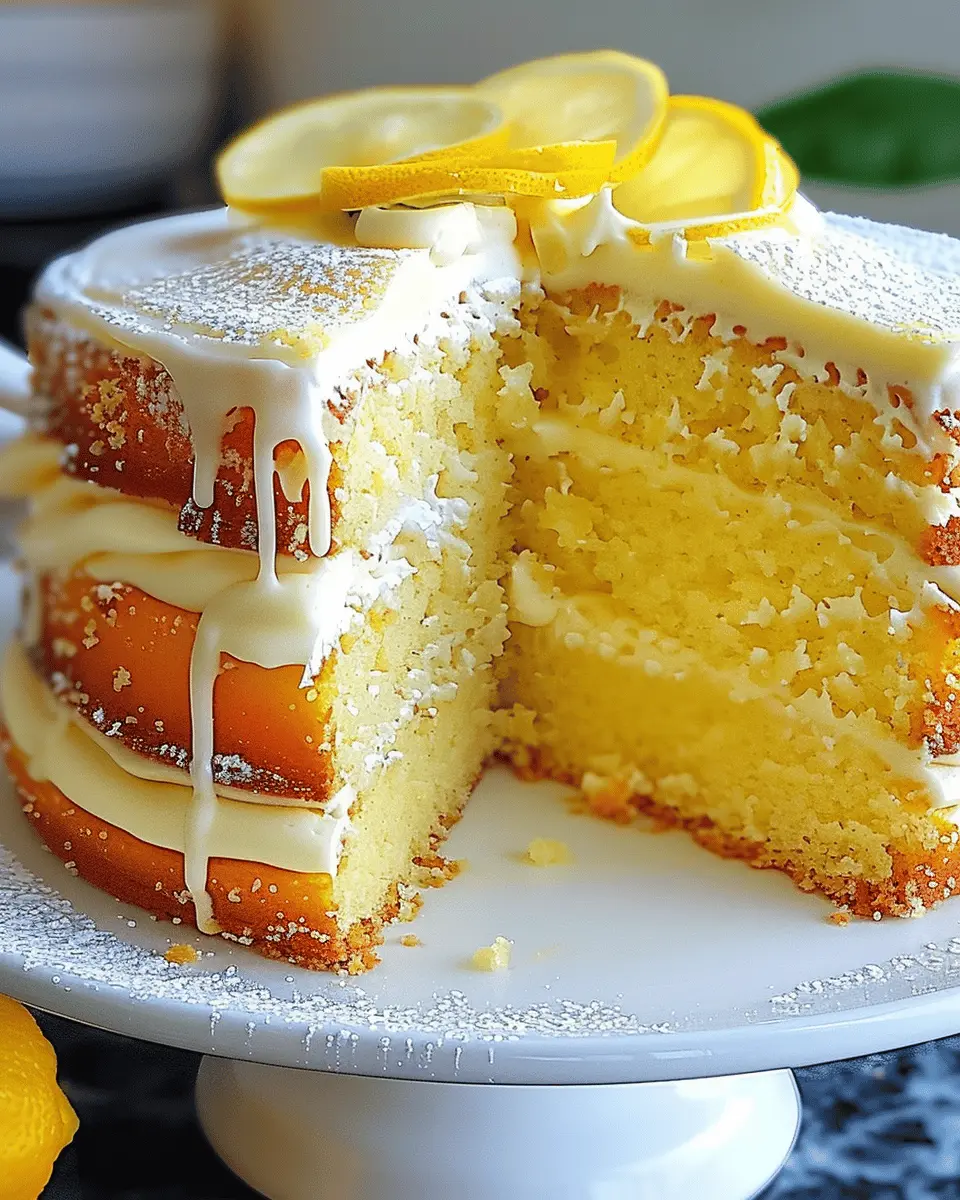 Delicious Lemon Cake: The Best Homemade Treat for Any Occasion