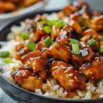 Honey BBQ Chicken Rice