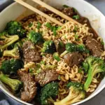 Beef and Broccoli Ramen