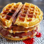 Easy Frozen Waffle Sweet Breakfast Sandwich