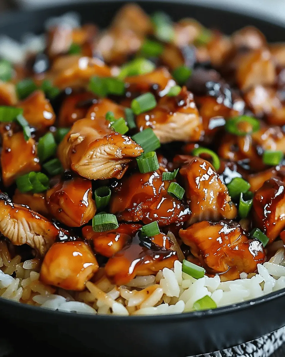 Honey BBQ Chicken Rice: A Juicy Twist on Comfort Food
