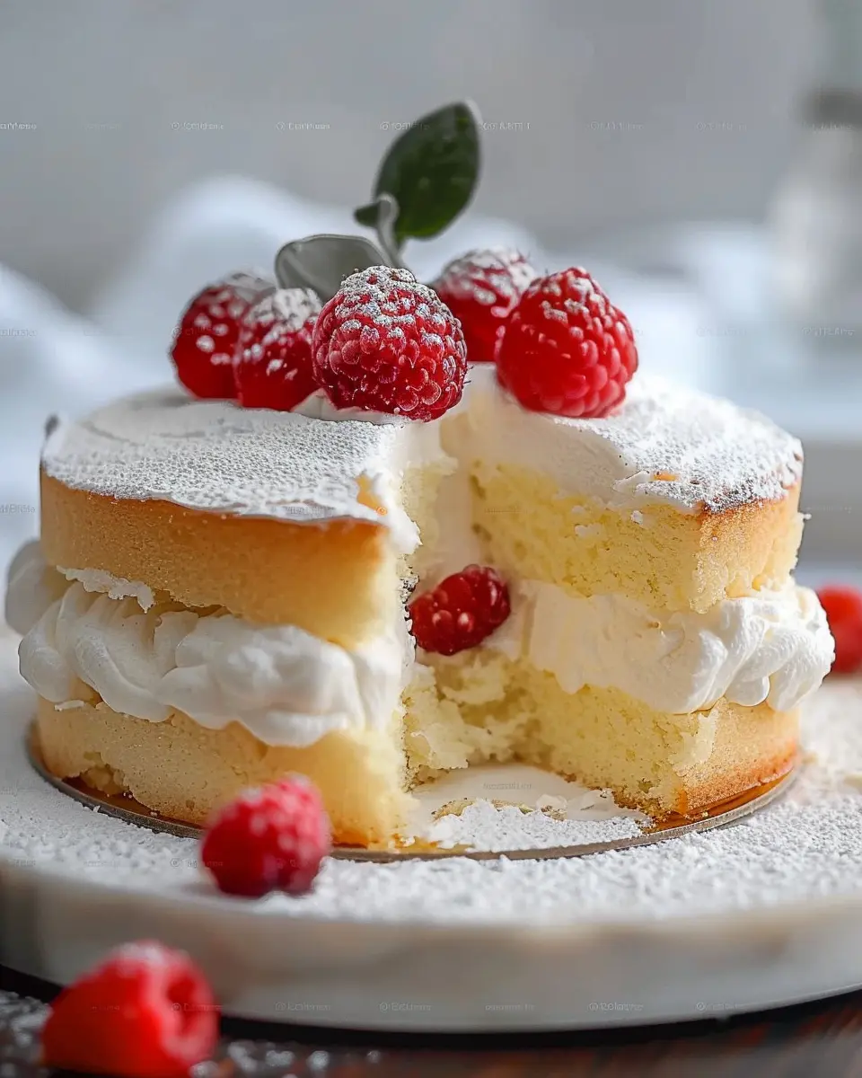 Yogurt Cloud Cake: The Fluffiest and Easiest Dessert Delight