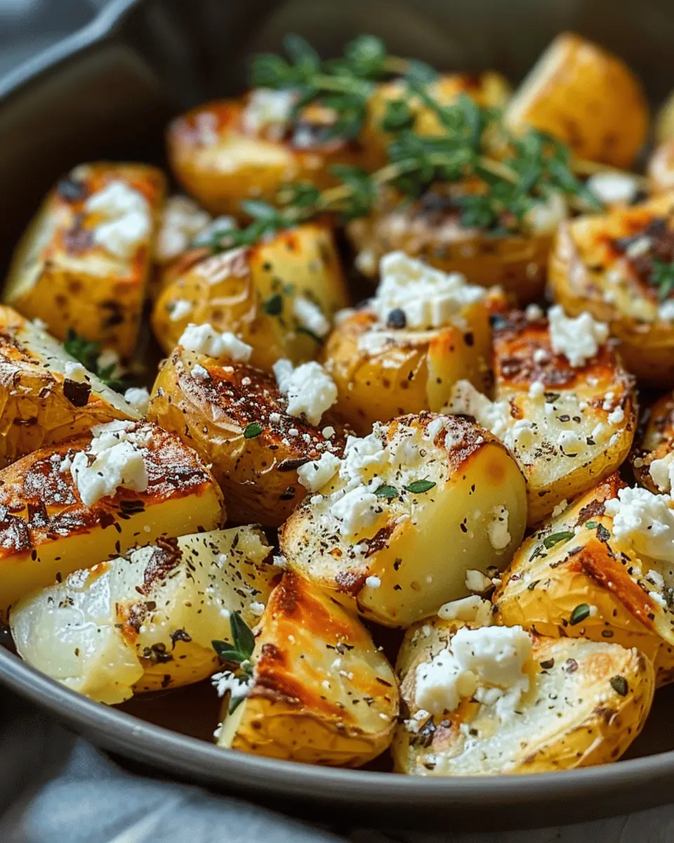 Healthy Baked Feta Potatoes for a Deliciously Nutritious Twist