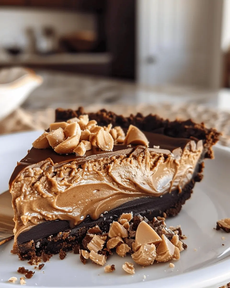No-Bake Chocolate Peanut Butter Pie: The Best Indulgent Treat