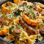Autumn Sausage Pasta Squash