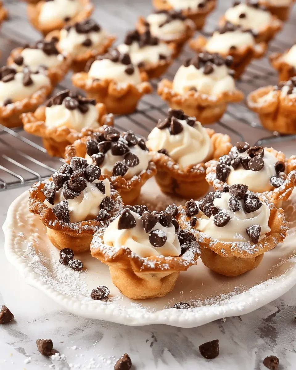 Mini Cannoli Cups: Easy Indulgence for Homemade Dessert Lovers