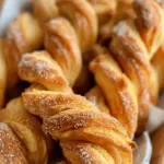 Sourdough Discard Cinnamon Sugar Twists