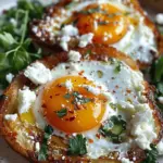 Crispy Feta Fried Eggs