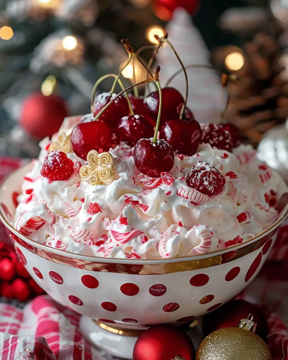 Christmas Cherry Fluff Recipe: Easy and Indulgent Festive Delight