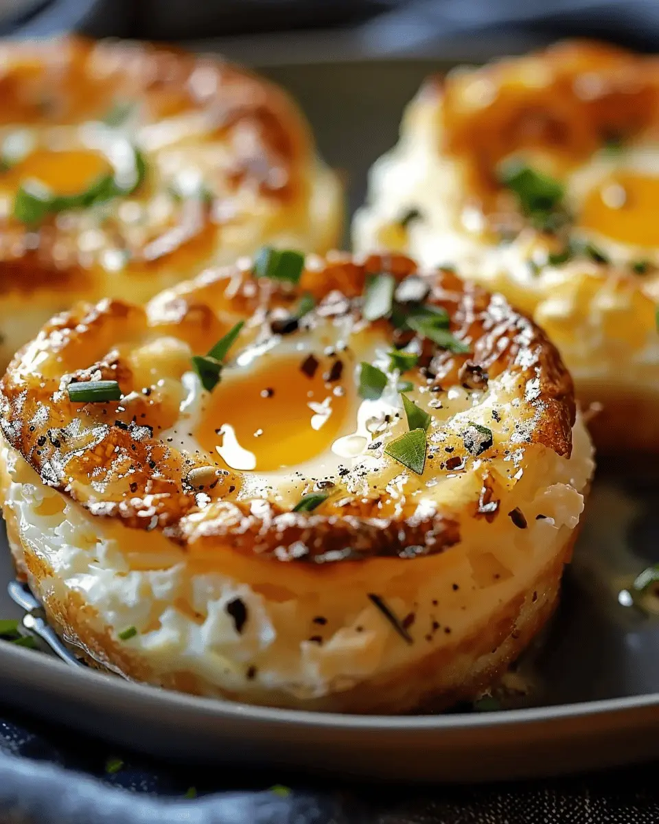 Baked Cottage Cheese Eggs with Turkey Bacon for a Healthy Twist