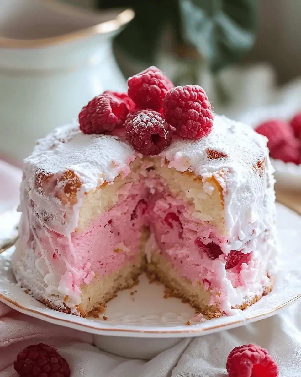 Raspberry Angel Food Cake: The Easy, Light Dessert You’ll Love