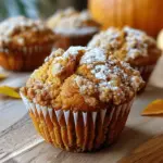 Delicious 8-Ingredient Bakery-Style Pumpkin Muffins