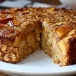 Healthy Oatmeal Apple Cake