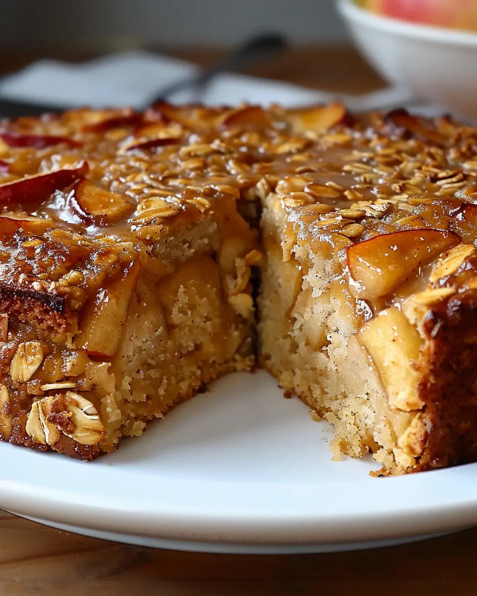 Healthy Oatmeal Apple Cake: A Deliciously Nutritious Treat