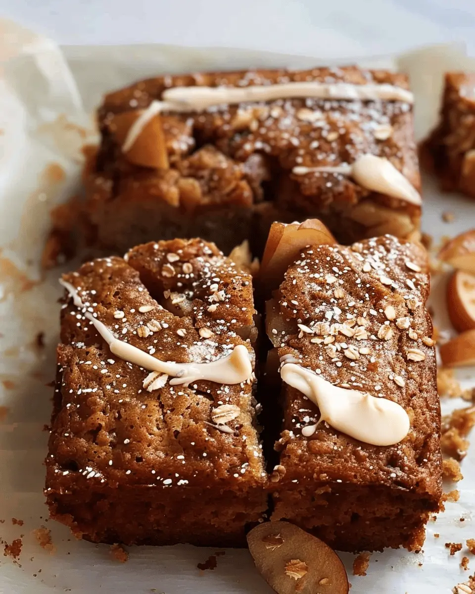 Healthy Breakfast Oatmeal Apple Cake: Easy, Guilt-Free Delight