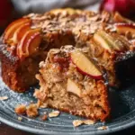 Healthy Oatmeal Apple Cake