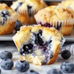 Juicy Blueberry Cream Cheese Muffins