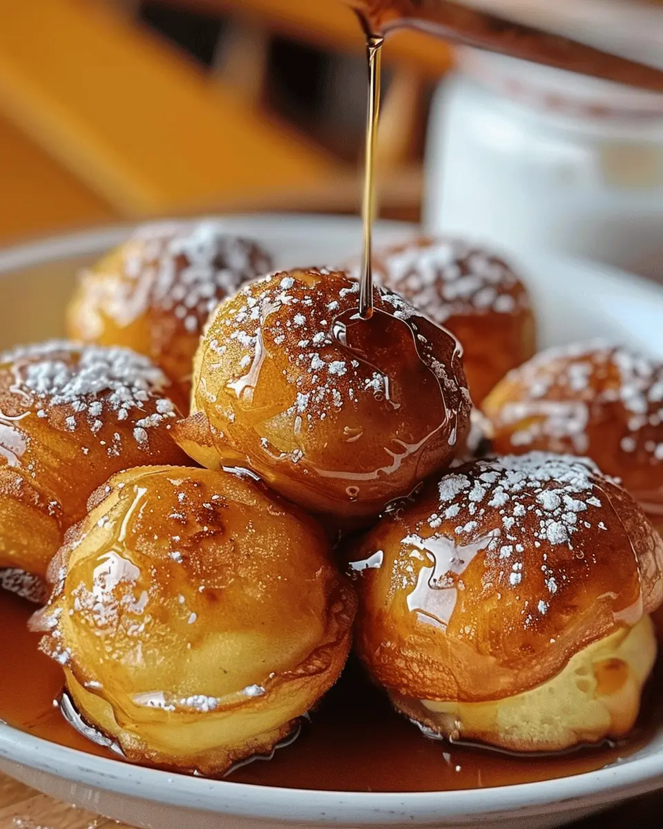 Pancake Poppers: Easy Treats with Turkey Bacon and Chicken Ham