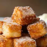 Crispy Angel Cake Churro Bites