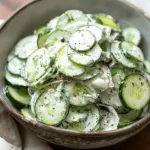 Creamy Cucumber Salad