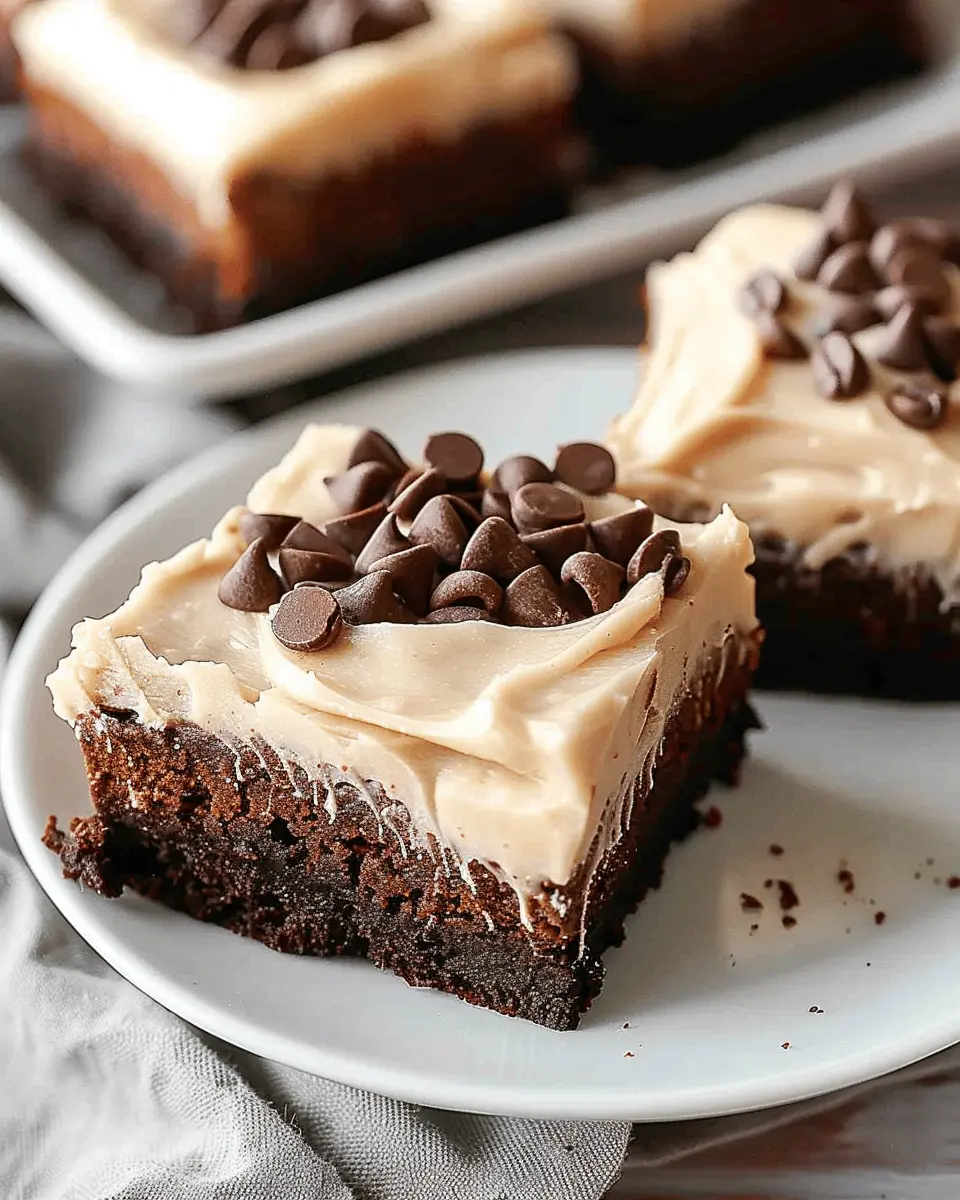 Frosted Coffee Brownies: Indulgent Treat for Coffee Lovers