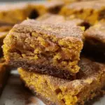 Pumpkin Snickerdoodle Blondies Recipe