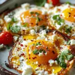 Crispy Feta Fried Eggs
