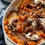 Southern Maple Sweet Potato Casserole
