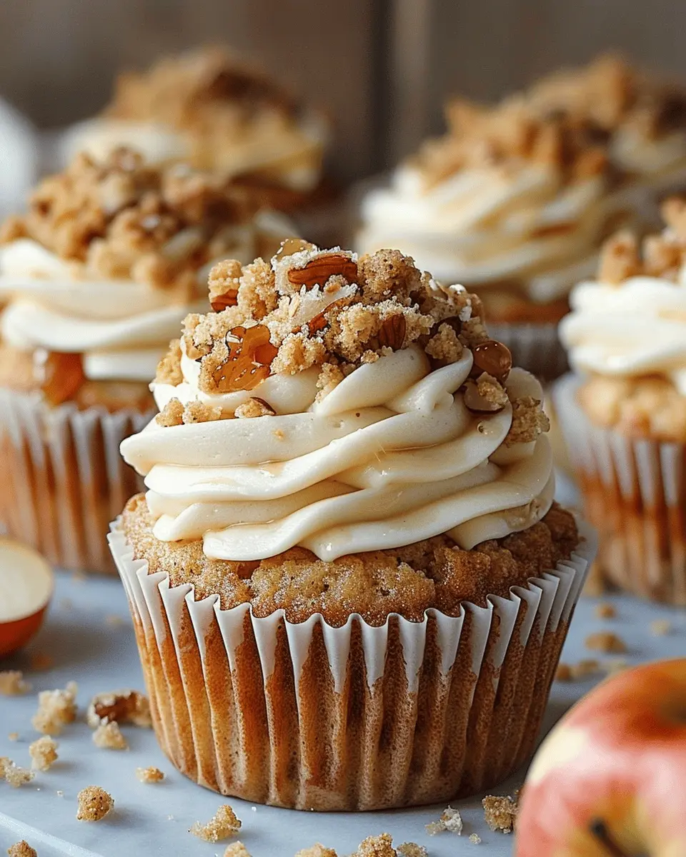 Apple Crumble Cupcakes: Easy Indulgence for Cozy Evenings