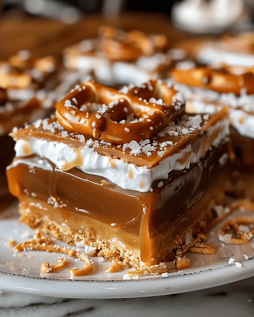 Salted Caramel Pretzel Bars: The Best Indulgent Treat You’ll Love