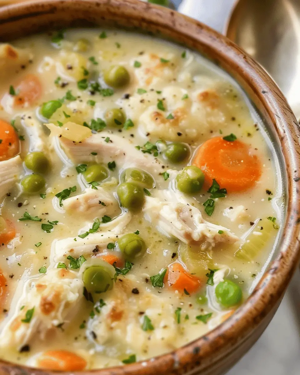 Chicken Pot Pie Soup Recipe: Indulgent Comfort in a Bowl