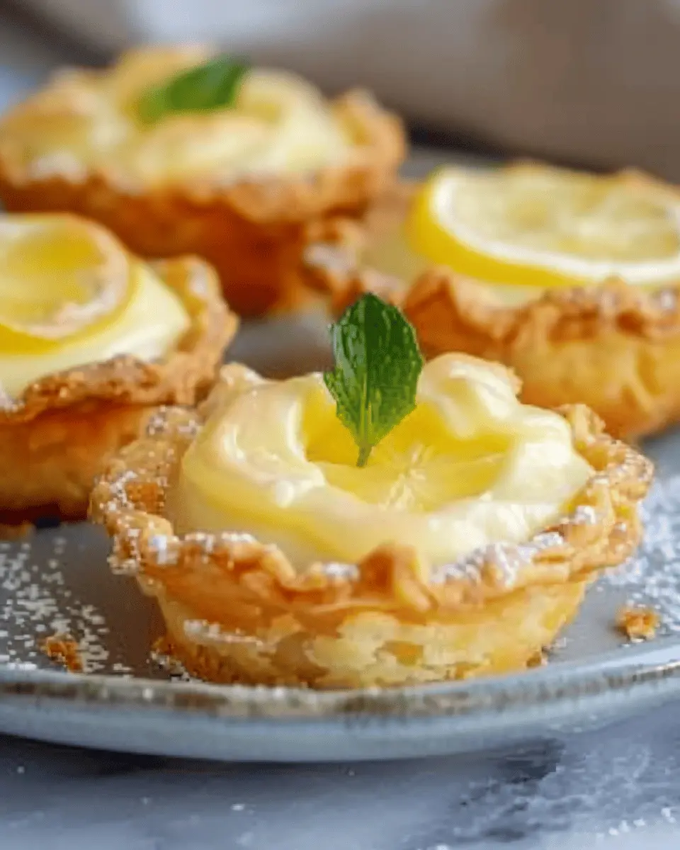 Baby Lemon Impossible Pies: Easy and Delicious Dessert Delight