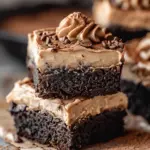 Frosted Coffee Brownies