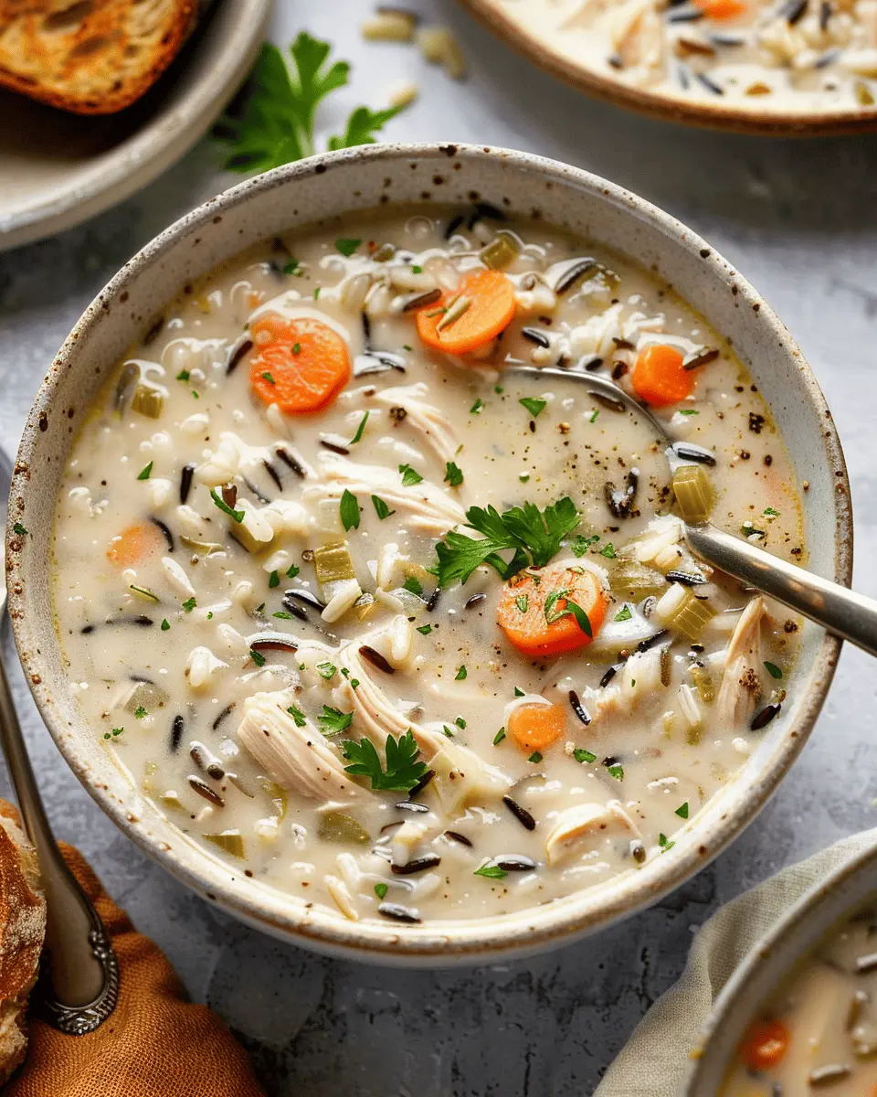 Creamy Crockpot Chicken Wild Rice Soup: The Best Comfort Food
