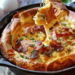 Savory Cheddar & Bacon Dutch Baby