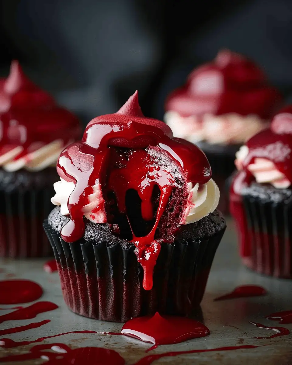 Halloween Vampire Bite Cupcakes: Easy, Spooky Treats for All