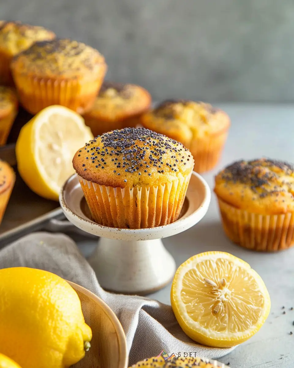 Almond Flour Lemon Poppyseed Muffins: Easy and Delicious Recipe
