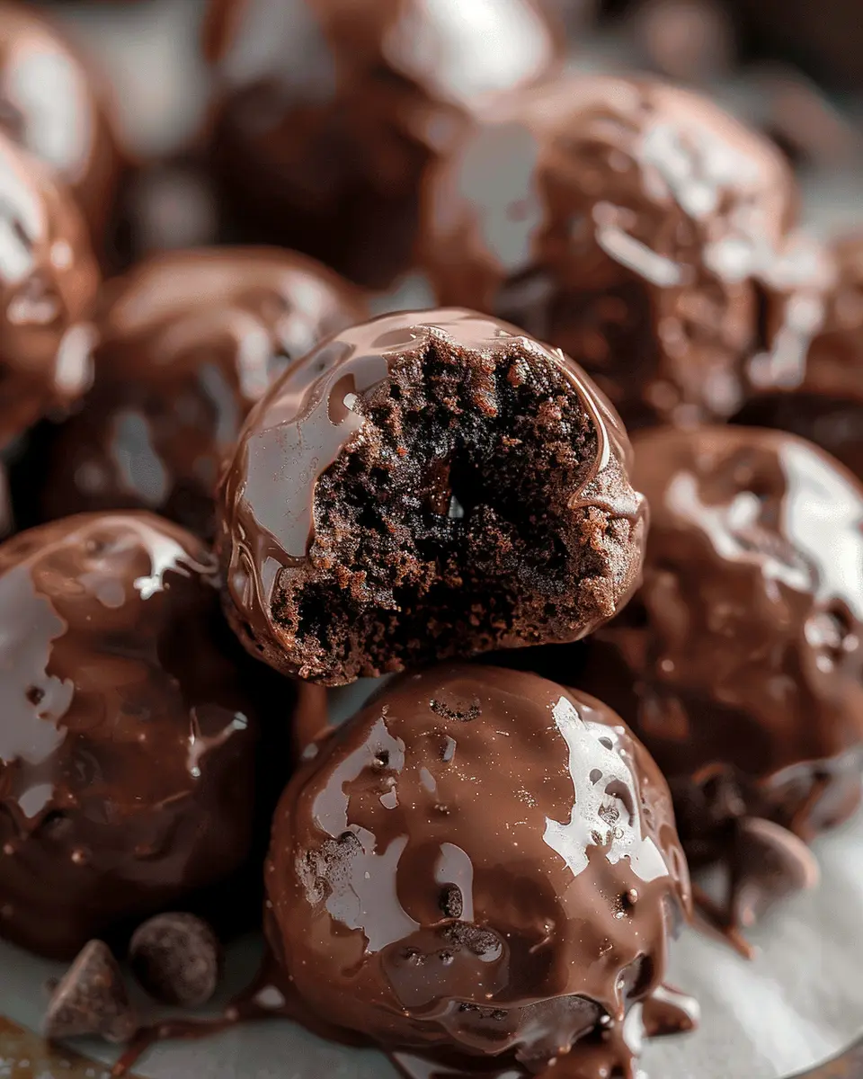 No-Bake Cottage Cheese Brownie Batter Protein Bites for Easy Snacking