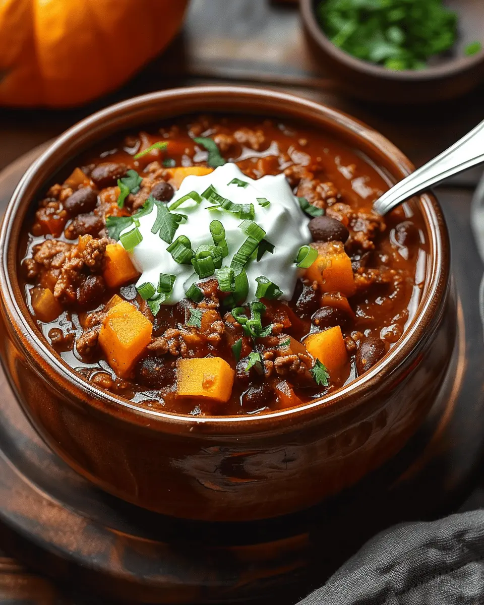 Pumpkin Chili: Easy Comfort Food with Turkey Bacon Twist
