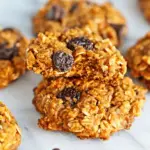 Gluten Free Pumpkin Oatmeal Cookies