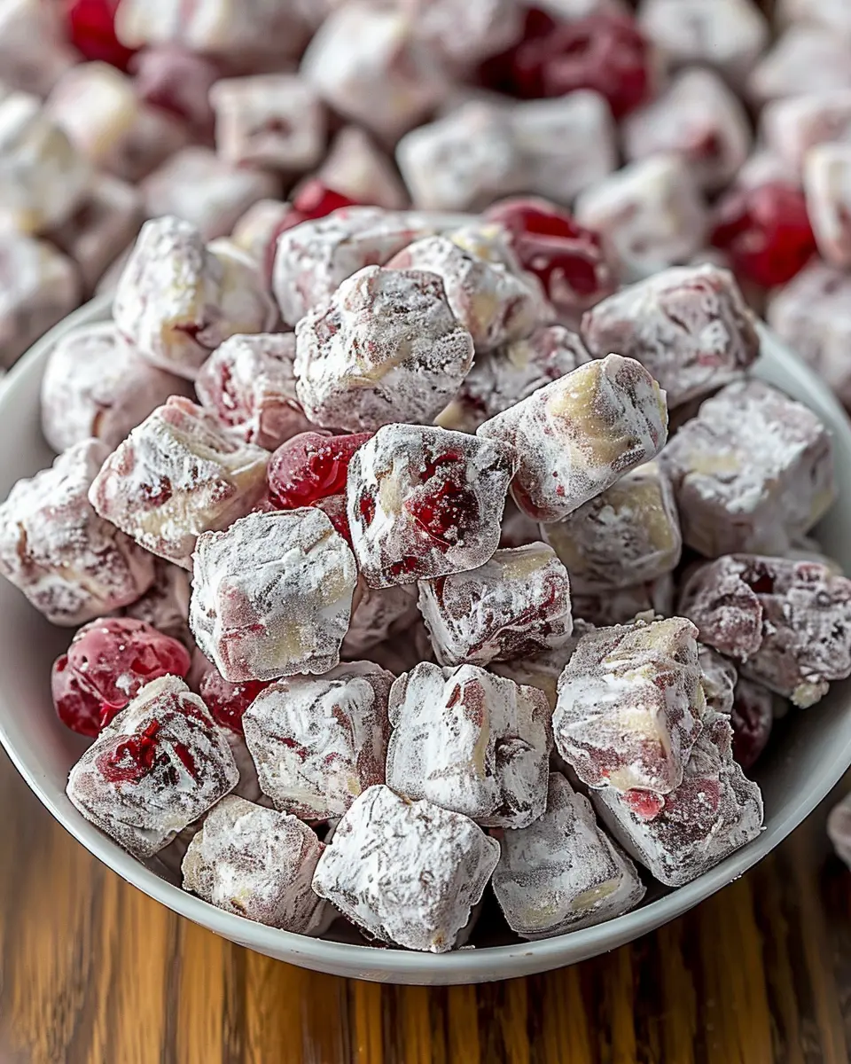 Cherry Cheesecake Puppy Chow: Indulgent Treat for All Ages