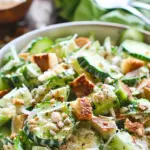 Cucumber Caesar Salad