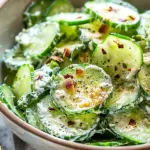 Cucumber Caesar Salad