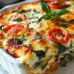 Cottage Cheese and Veggie Bake