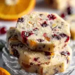 Cranberry Orange Shortbread Cookies Recipe
