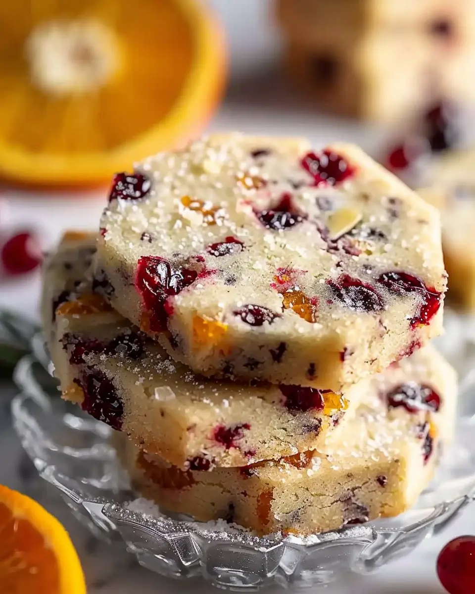 Cranberry Orange Shortbread Cookies Recipe: A Festive Treat to Share