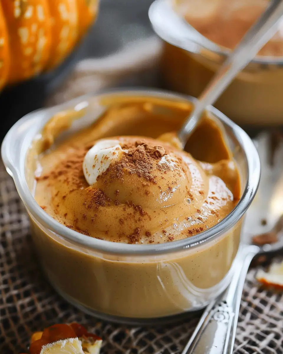 Pumpkin Pot de Crème: Indulgent Dessert for Fall Lovers